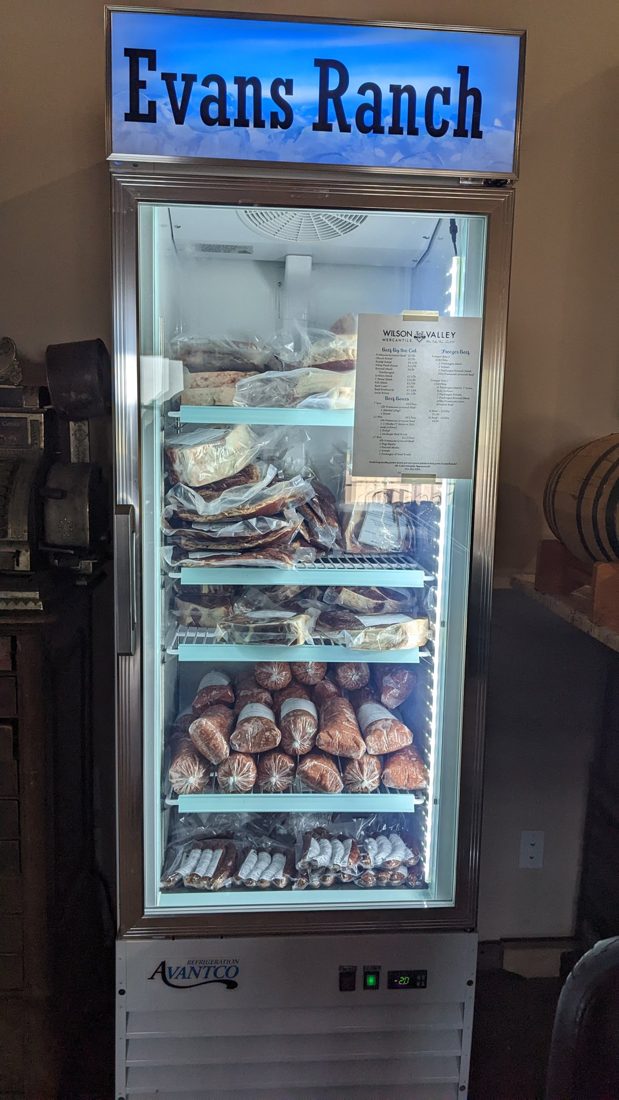 Ask what's in the freezer