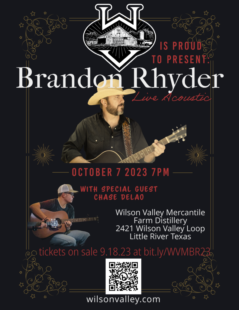 Brandon Rhyder Live Acoustic